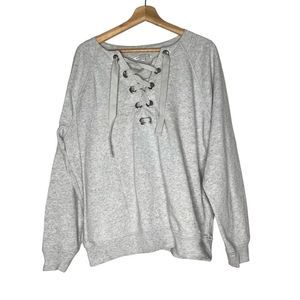 Rebecca Minkoff Lace Up Sweater
